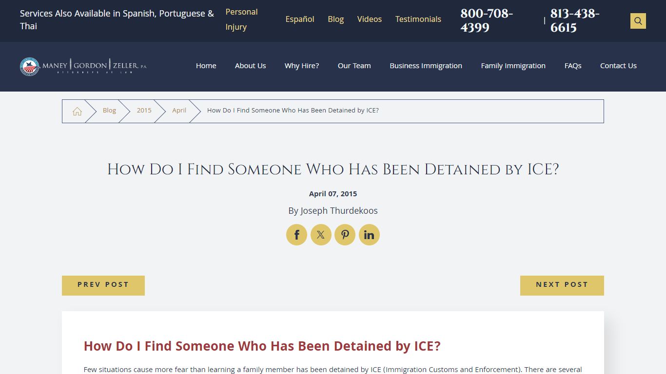How Do I Find Someone Who Has Been Detained by ICE?